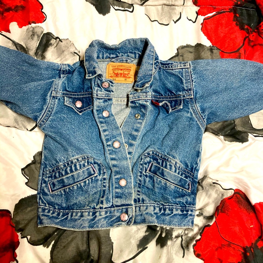 Levi’s Brand Toddler Jean Jacket Size 3t